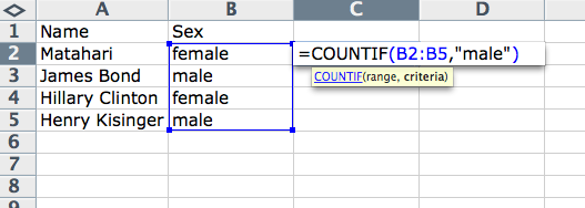 countif-excel