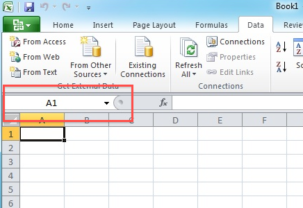 Labelling a cell for excel formula