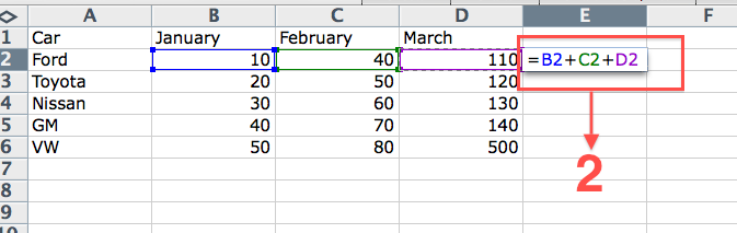 write excel formula 7